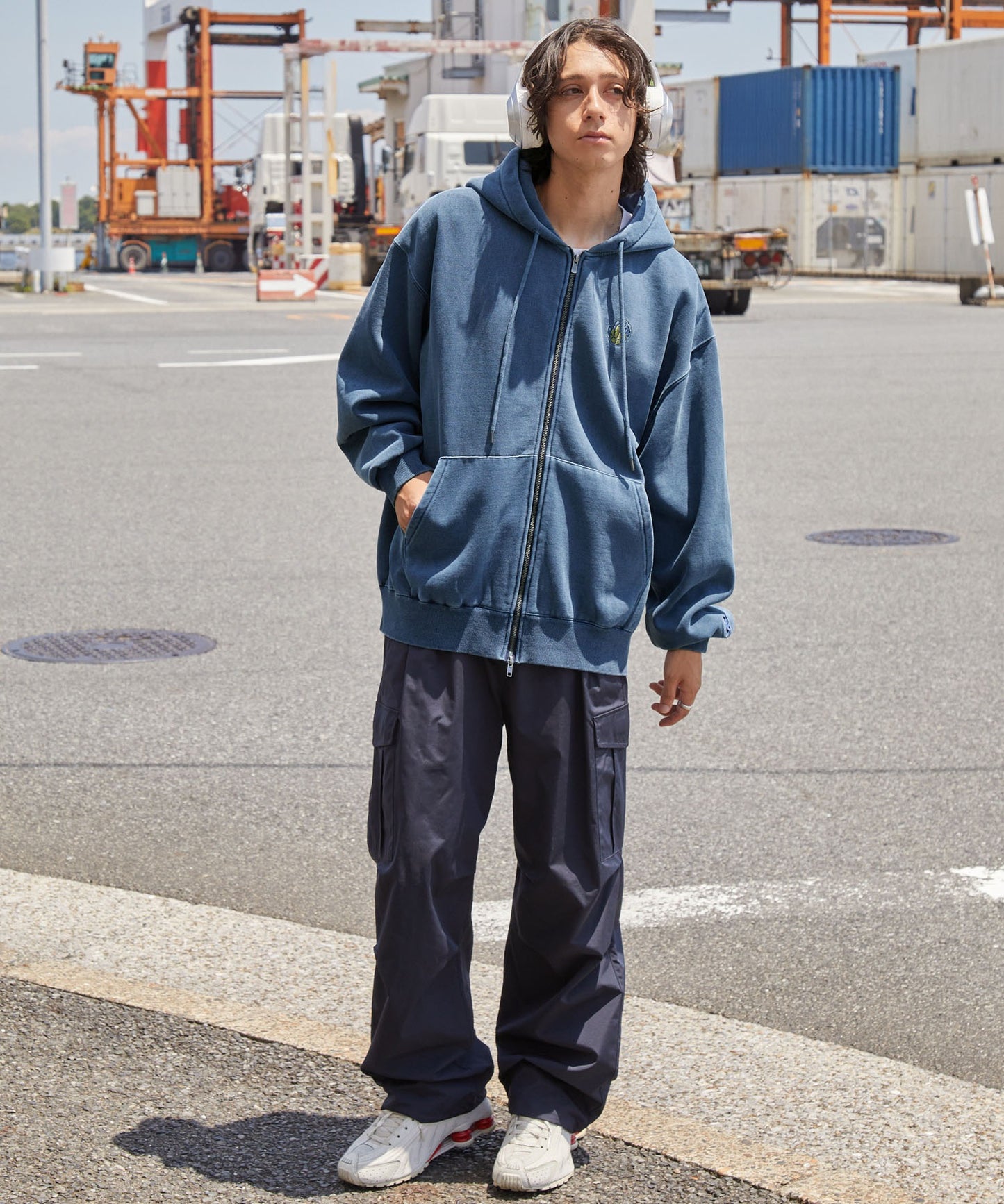 【EMMA CLOTHES】NBA系列 曼非斯灰熊 復古街頭 刺繡內刷毛連帽外套 日本預購