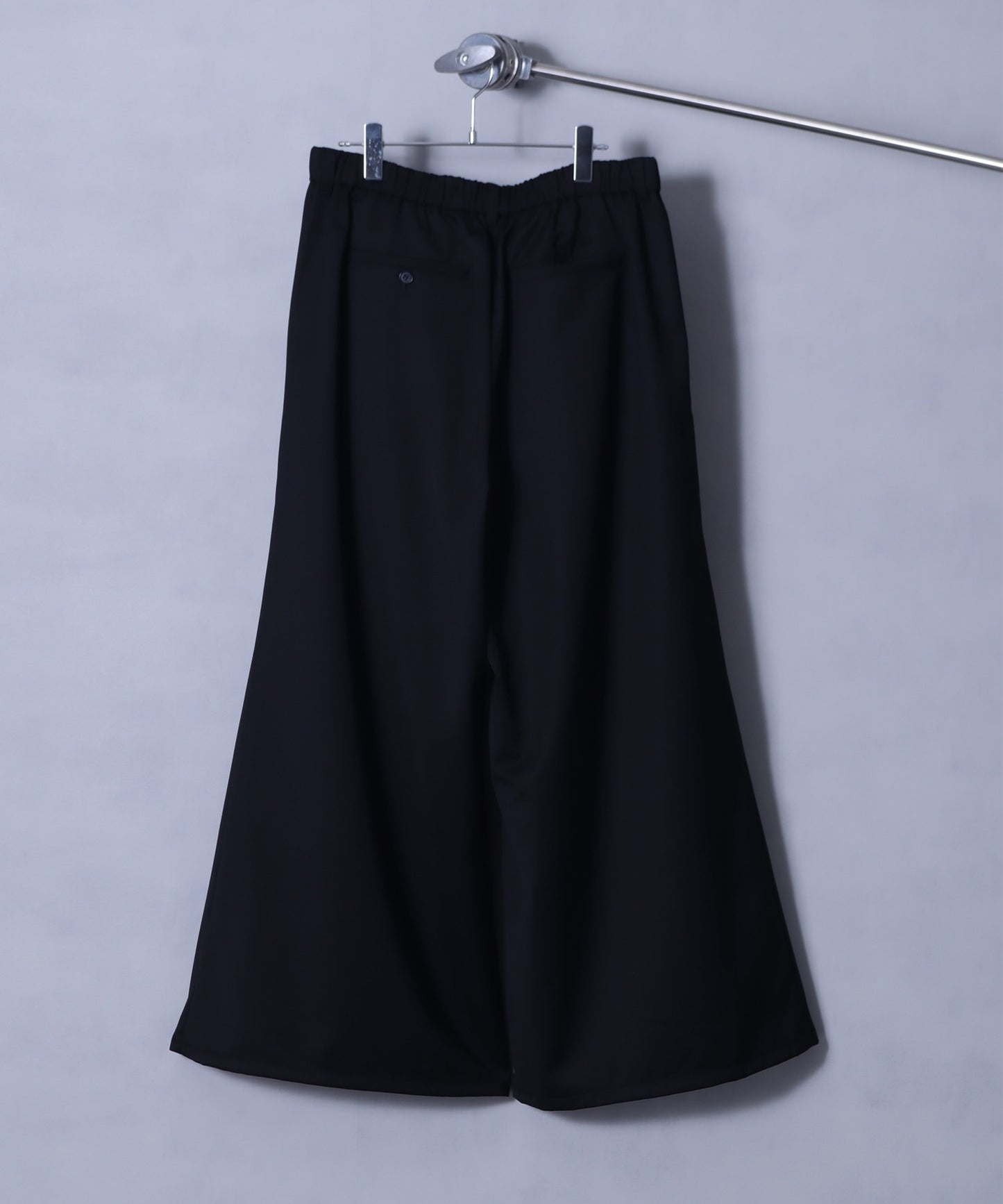 【Art re A】welise 優雅質感 TR 三褶設計 時尚寬版西裝褲