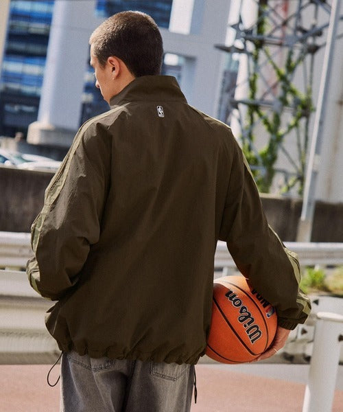 【MONO-MART】NBA特別款 Warriors勇士隊 防潑水 寬版 運動外套