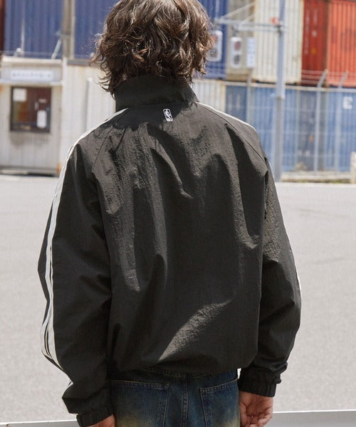 【MONO-MART】NBA系列 NETS籃網隊刺繡 防潑水 寬版 運動外套