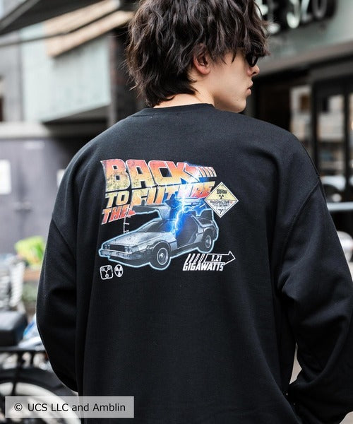 【Rocky Monroe】回到未來系列 Universal Studios 獨家聯名款 印花大學T